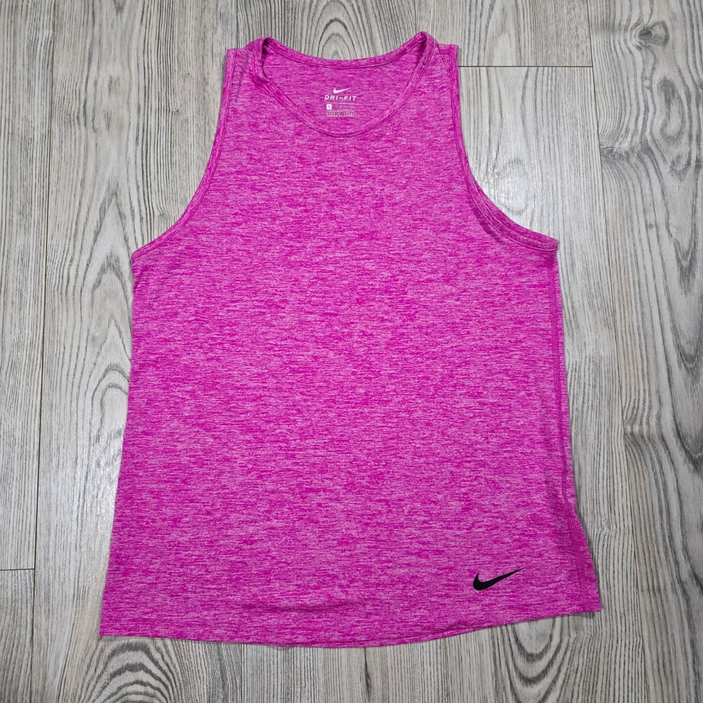 Nike Dri Fit Training Tank - Fushia - Size Medium